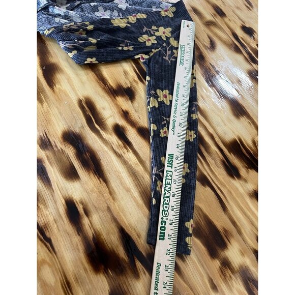 Lularoe Women Size S Cardigan Floral Duster Ribbed Fabric Cottagecore Loungewear - Picture 7 of 11